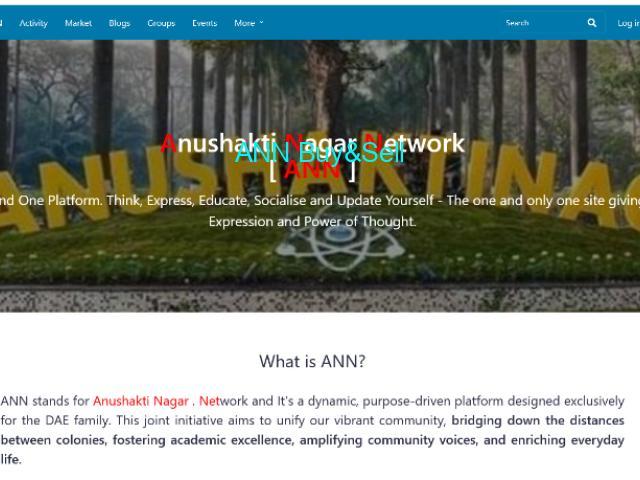 Network Website for DAE