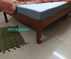 Bed with mattress for sale