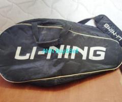 Gently & Sparingly Used Li Ning Badminton Bag!